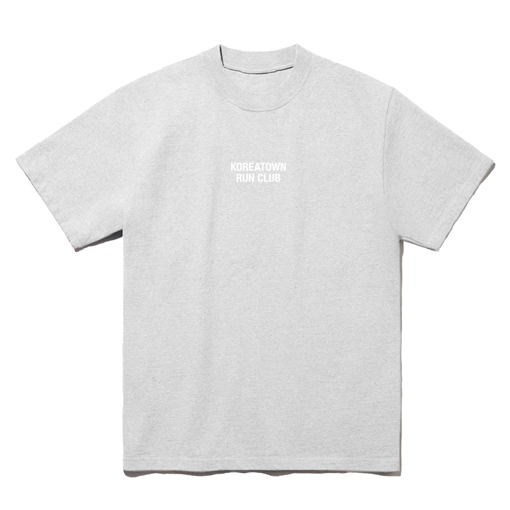 KRC CLASSIC T-SHIRT ASH GREY – Koreatown Run Club