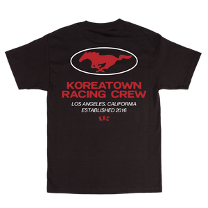 KRC RACE CREW T-SHIRT BLACK
