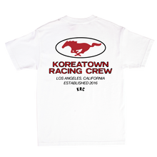 Load image into Gallery viewer, KRC RACE CREW T-SHIRT WHITE