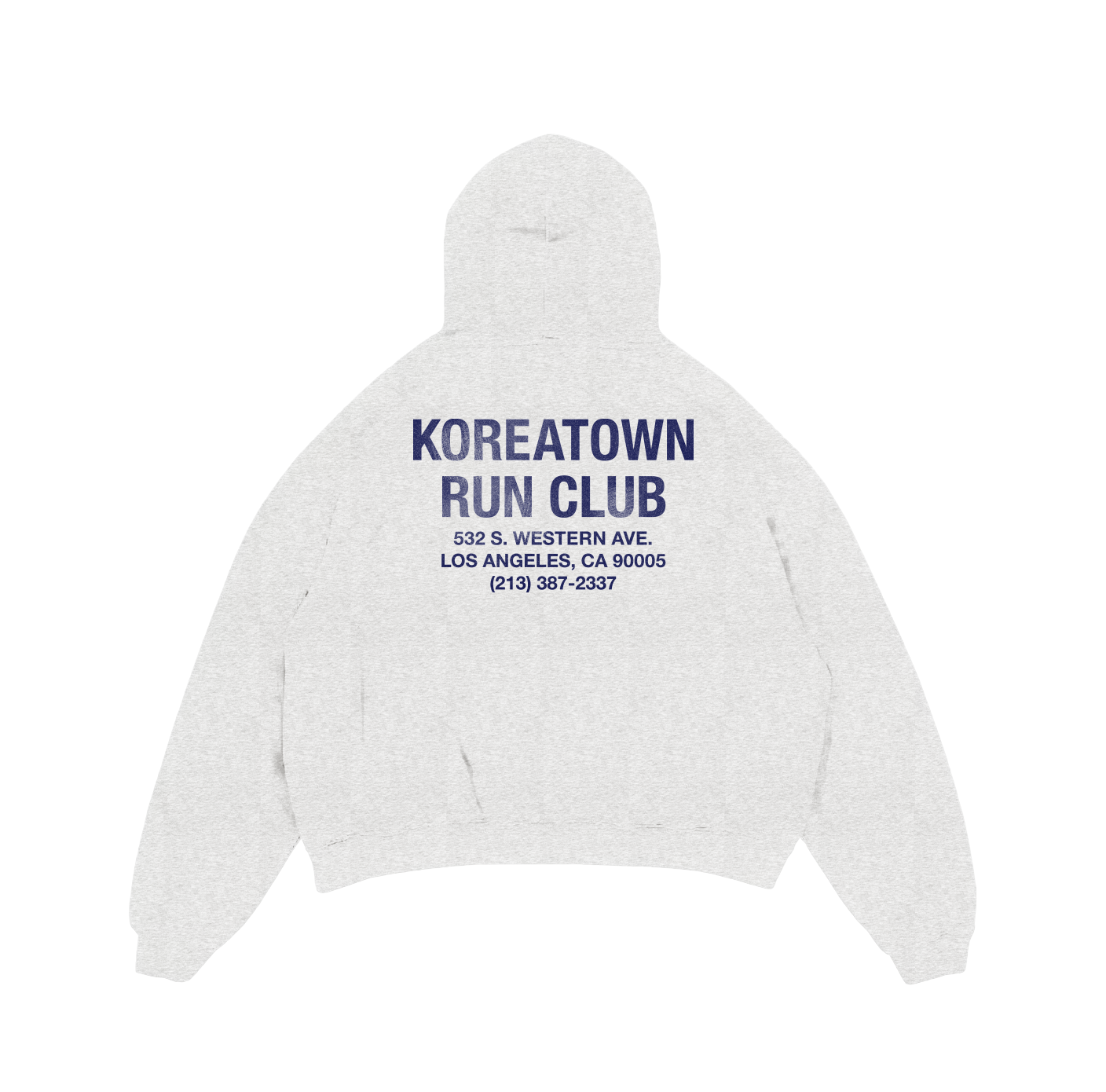 KRC CLASSIC HOODIE IN ASH – Koreatown Run Club