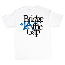 Load image into Gallery viewer, KRC LA BRIDGE THE GAP T-SHIRT IN WHITE
