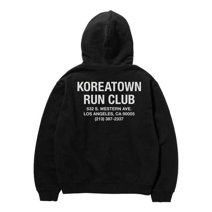 KRC CLASSIC HOODIE IN BLACK