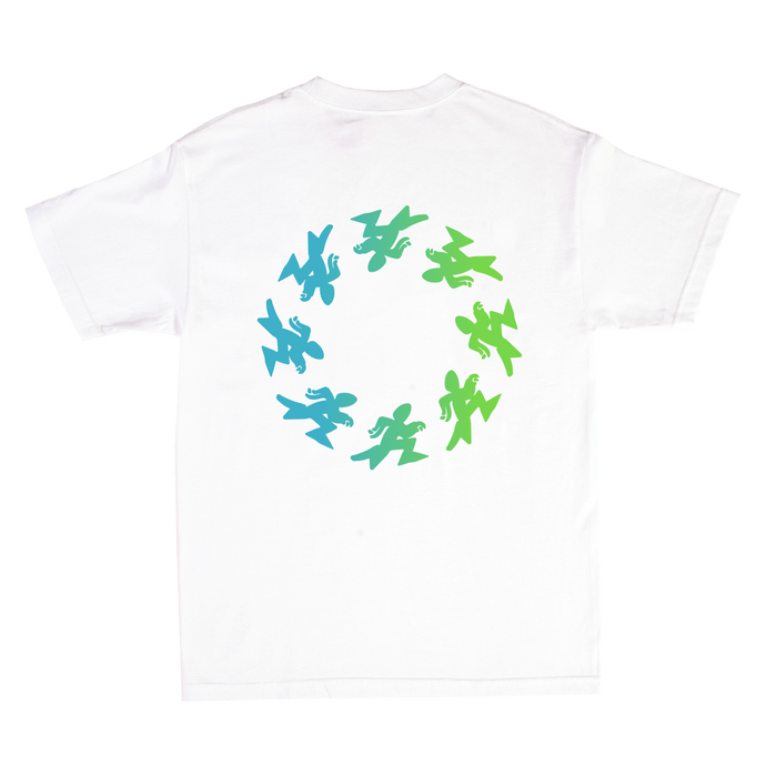 LONG DISTANCE x KRC GROUP T-SHIRT WHITE