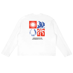 COMPLEX ロゴ Tシャツ L 白 KRC LAM LS T-SHIRT IN WHITE – Koreatown Run Club