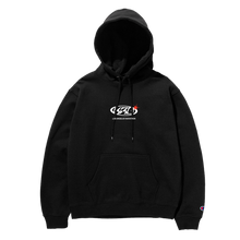 Load image into Gallery viewer, KRC OVAL HOODIE IN BLACK