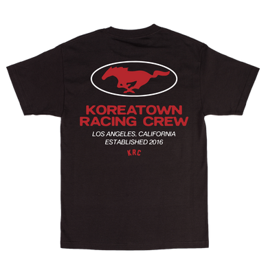 KRC RACE CREW T-SHIRT BLACK
