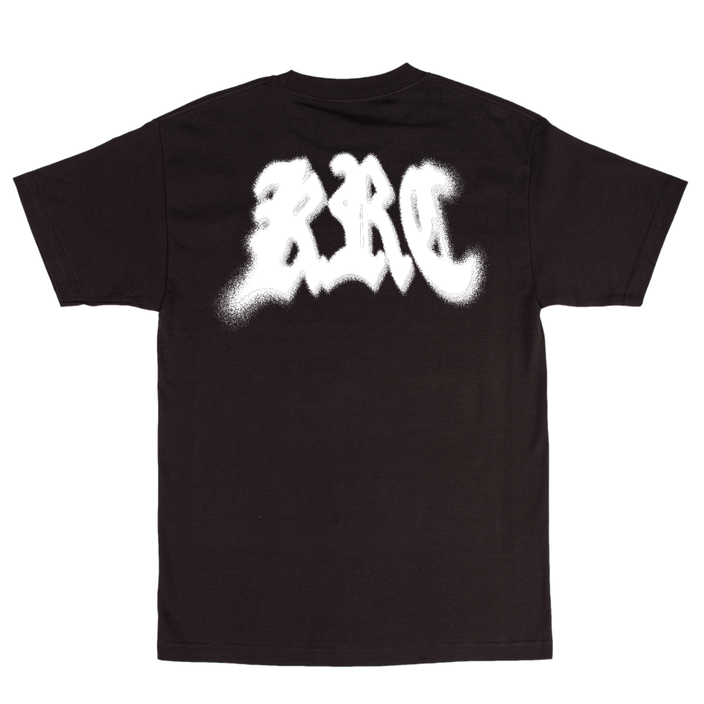 KRC SPRAY T-SHIRT BLACK – Koreatown Run Club