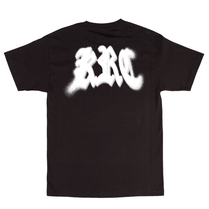 KRC SPRAY T-SHIRT BLACK