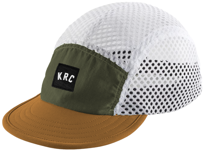 KRC TRAIL CAP IN OLIVE/MUSTARD