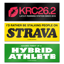 Load image into Gallery viewer, KRC x LONG DISTANCE BUMPER STICKER BLIND BOX (3)