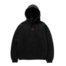 Load image into Gallery viewer, IN4MATION x KRC: ALOHA HOODIE BLACK AND CORAL