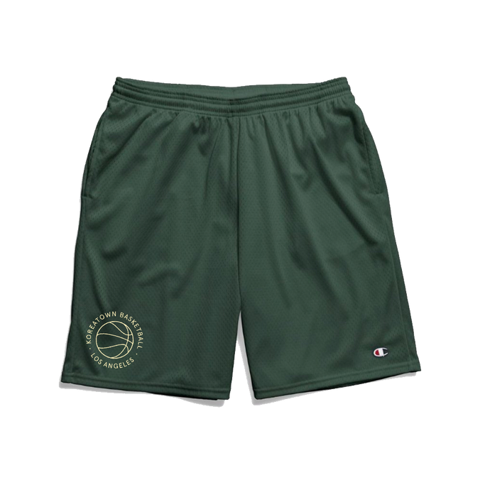 KOREATOWN BASKETBALL FOREST MESH SHORTS