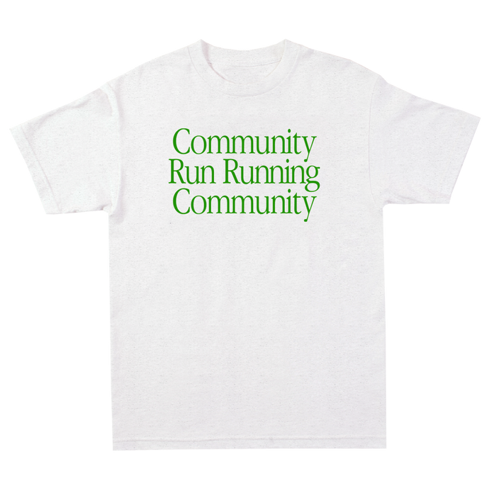 KRC COMMUNITY RUN T-SHIRT IN ASH