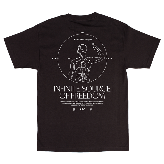 KRC INFINITE SOURCE BLACK SHIRT