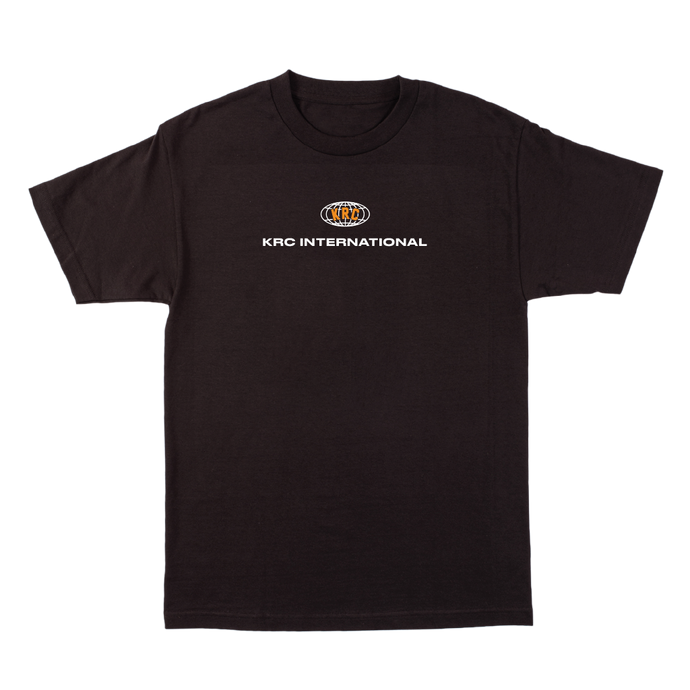 KRC INTL T-SHIRT IN BLACK