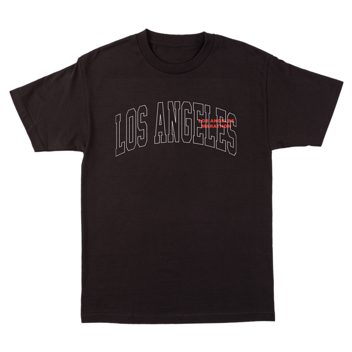 KRC LOS ANGELES MARATHON BLACK T-SHIRT