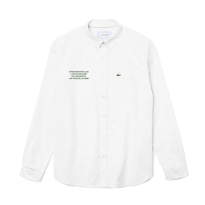 KRC x LACOSTE: OXFORD SHIRT