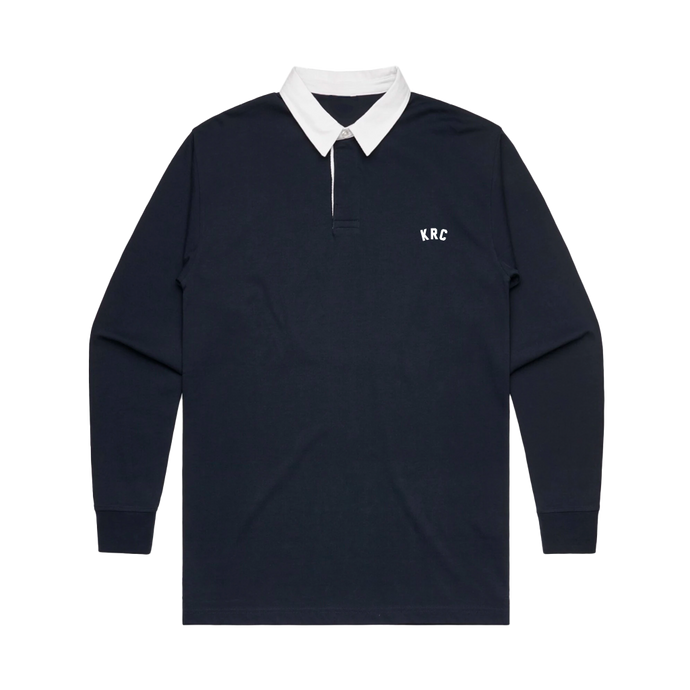 KRC EMBROIDERED RUGBY IN NAVY