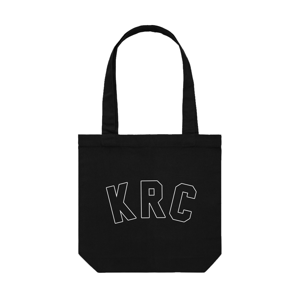 KRC CANVAS CARRIE TOTE IN BLACK