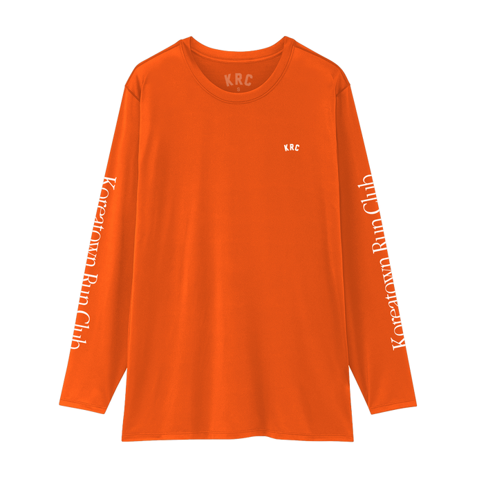 KRC UV LS SHIRT ORANGE