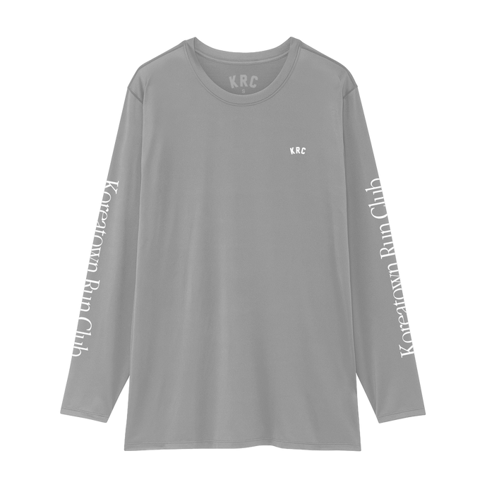 KRC UV LS SHIRT SILVER