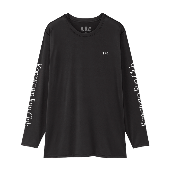 KRC UV LS SHIRT BLACK