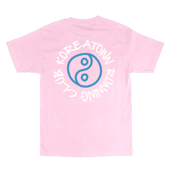 KRC YIN YANG T-SHIRT IN PINK