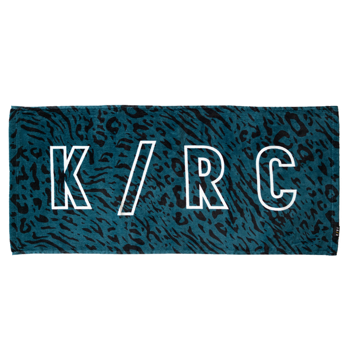 KRC ZEOPARD BLUE TOWEL