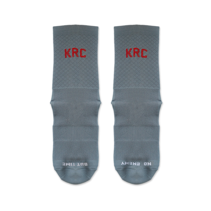 KRC: LOGO PERFORMANCE SOCKS IN BLUE