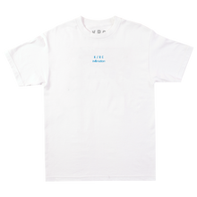 Load image into Gallery viewer, IN4MATION x KRC: ALOHA T-SHIRT WHITE AND TEAL
